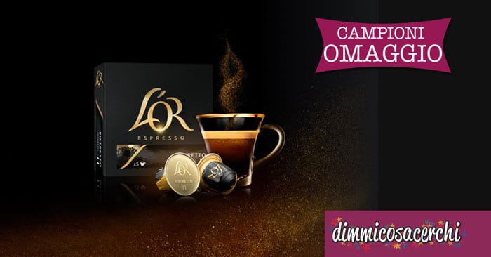 Campioni omaggio capsule di caffè L'Or