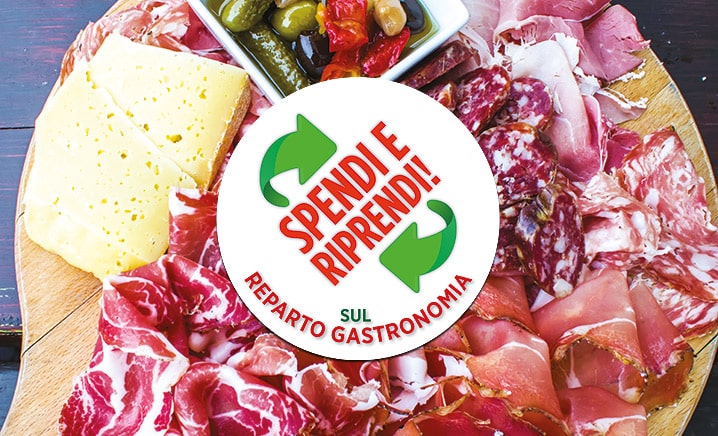 Crai: spendi e riprendi banco gastronomia