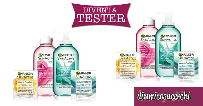 Diventa tester Garnier SkinActive