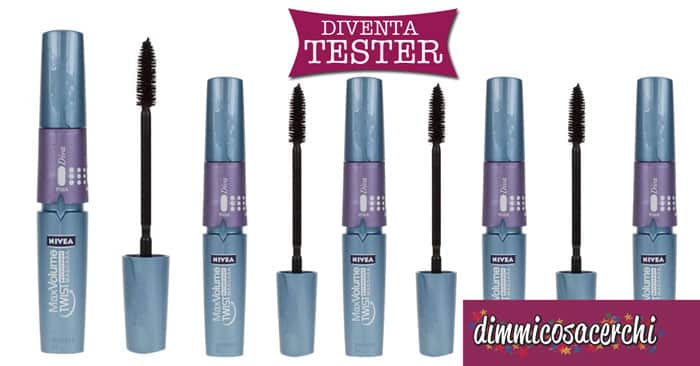 Diventa tester del mascara Nivea Twist