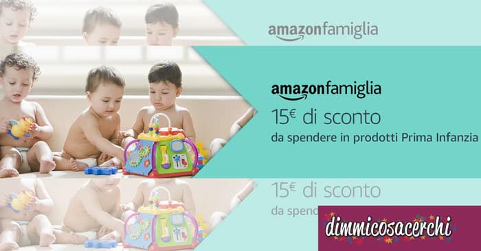 codice sconto amazon famiglia