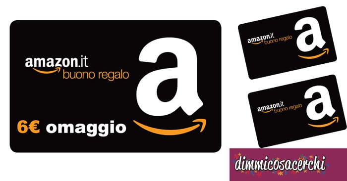 Buono regalo Amazon omaggio come riceverlo