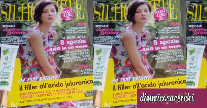 Oggi in edicola: Silhouette con filler Helan!