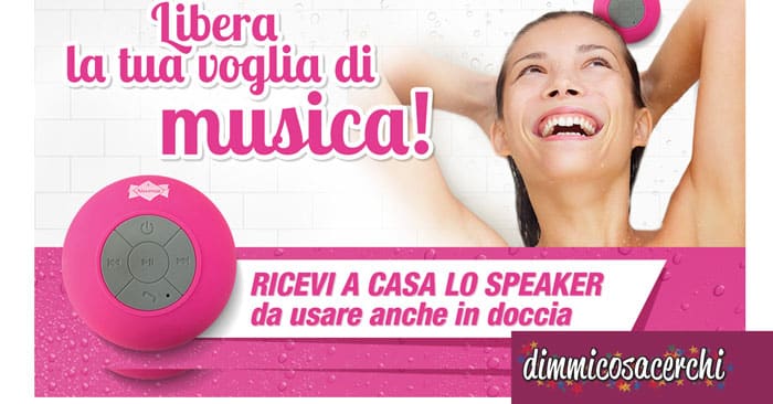 Premio certo Nuvenia: speaker da doccia