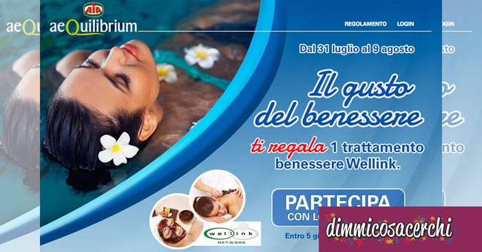 Promozione "Il gusto del benessere Aia"