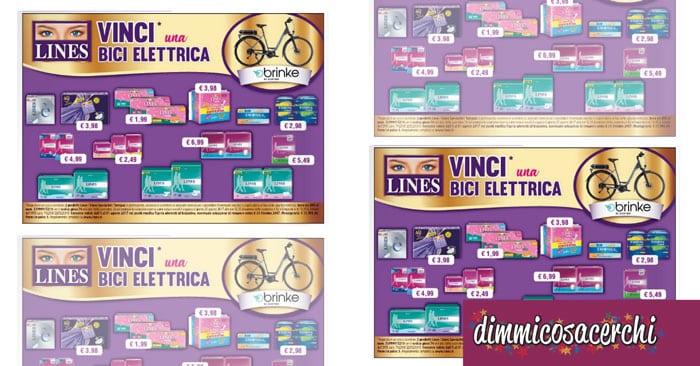 Vinci una bicicletta elettrica con LINES