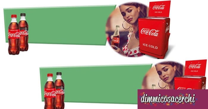 Vinci una ghiacciaia vintage Coca-Cola