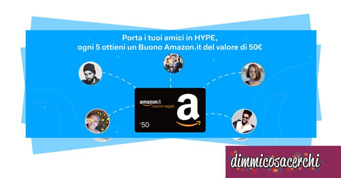 hype buoni regalo amazon