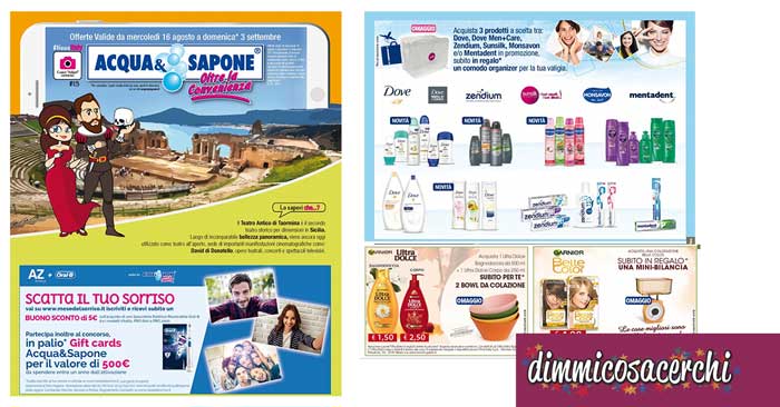 Nuovo Volantino Acqua&Sapone di Agosto/Settembre