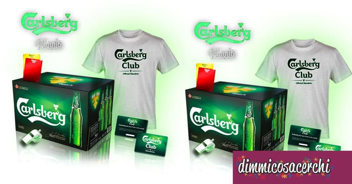 Birra Carlsberg ti regala il kit dei campioni