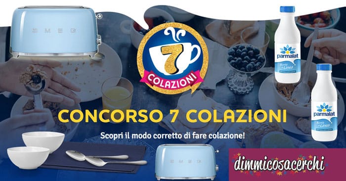 Concorso "7 colazioni" Parmalat