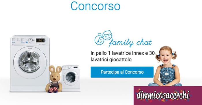 Concorso Indesit: vinci 1 Lavatrice Innex