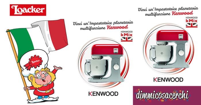 Concorso Loacker: vinci impastatrici Kenwood