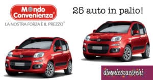 Concorso Mondo Convenienza: vinci 25 Fiat Panda