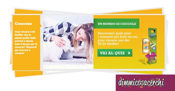 Concorso gratuito Swiffer: vinci una fornitura