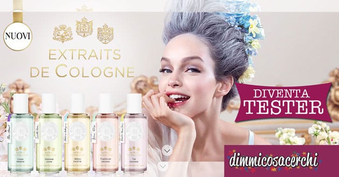 Diventa tester "My cologne My Nature"