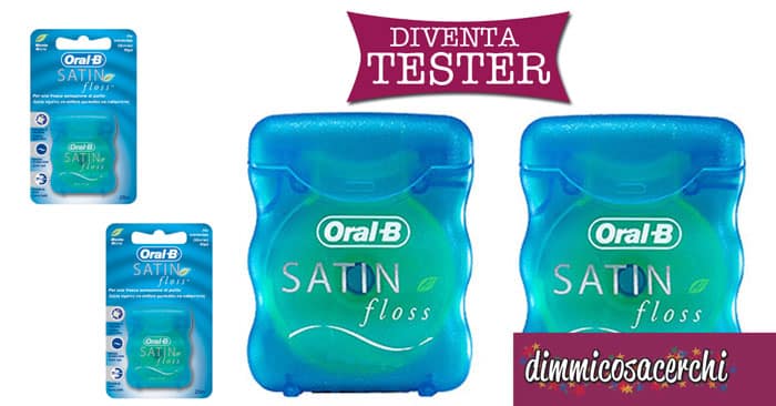 Diventa tester del filo interdentale Oral-B