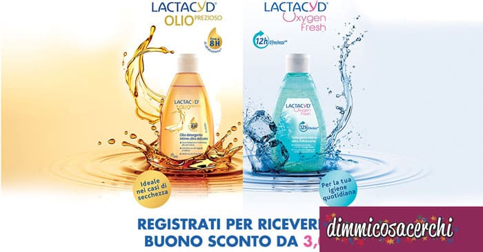 Lactacyd ti regala un buono sconto da 3€