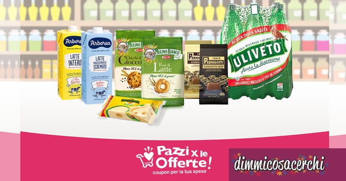 Nuovi coupon digitali: Mulino Bianco, Uliveto, Arborea, Pernigotti