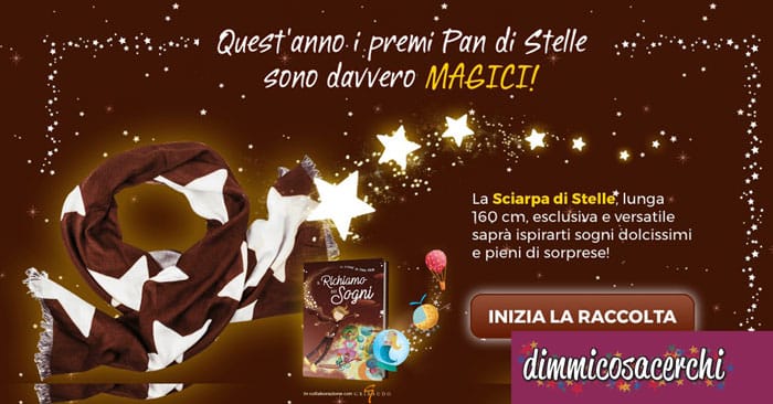 Raccolta punti Pan di Stelle: in regalo la sciarpa e il libro