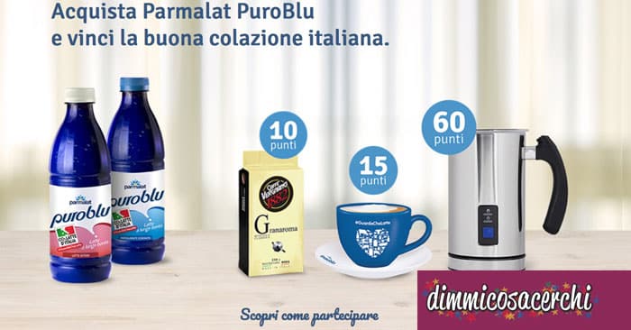 Raccolta punti Parmalat PuroBlu: scopri i premi!