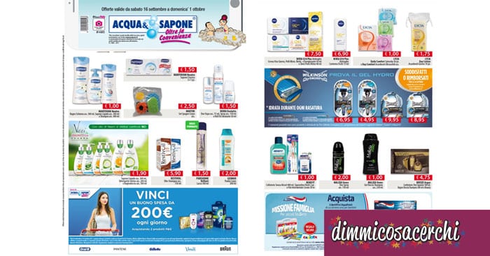 Volantino Acqua&Sapone Settembre