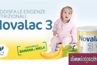 Campioni omaggio Latte Novalac + buoni sconto