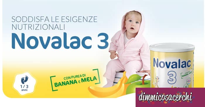 Campioni omaggio Latte Novalac + buoni sconto