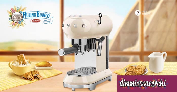 Concorso Mulino Bianco: vinci macchine caffè Smeg