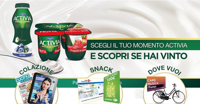 Vinci il tuo momento Activia