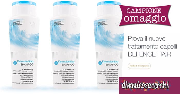 Campione omaggio Bionike Defence Hair