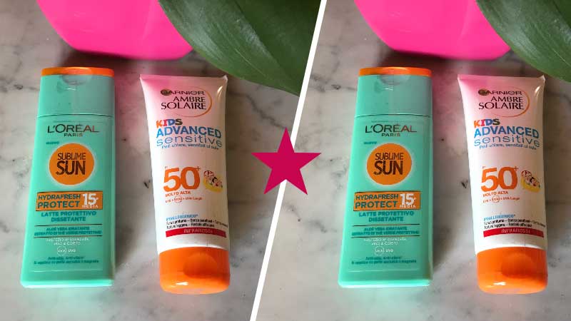 creme solari scontate