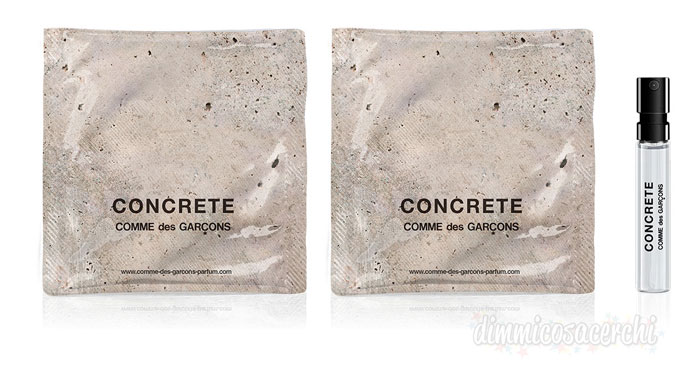 Campione omaggio Concrete by Comme des Garcons