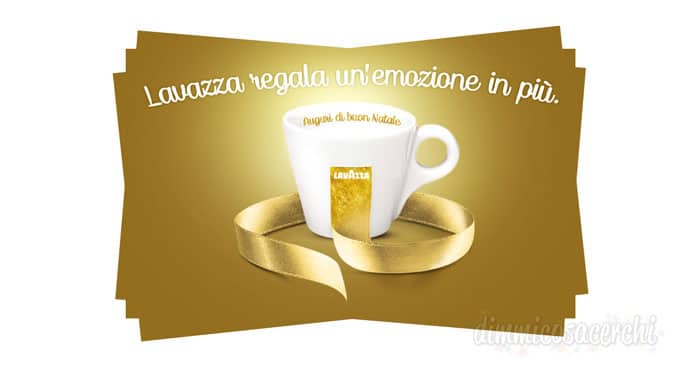 Concorso Lavazza regala un'emozione in più