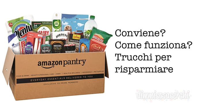 Cos’è e come funziona Amazon pantry