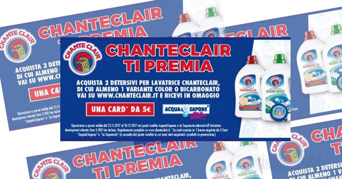 Promozione ChanteClair ti premia