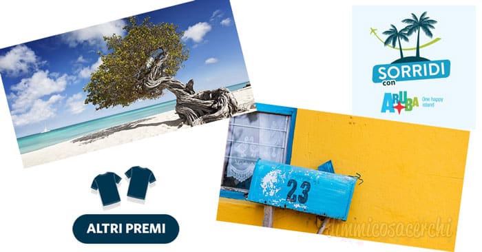 Sorridi con Aruba e vinci una fantastica vacanza