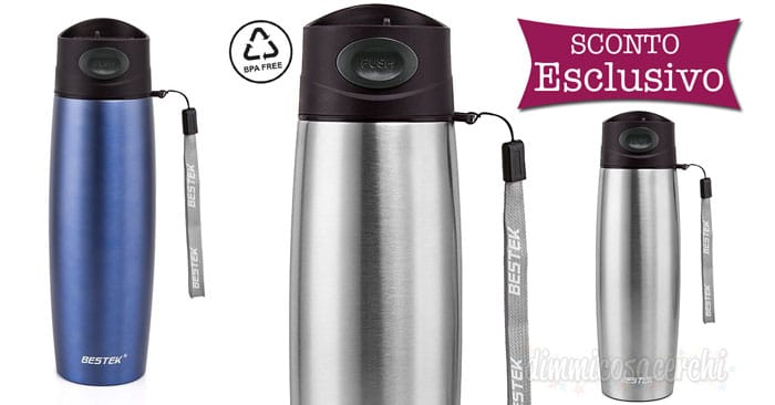 Thermos in acciaio inox: sconto Amazon esclusivo