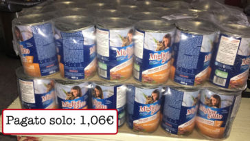 48 scatolette per gatti pagate solo 1,06€