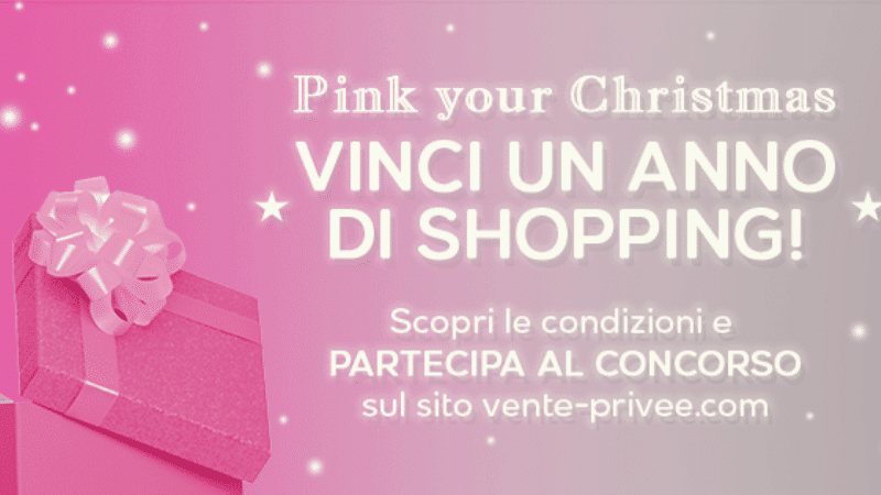 Concorso Vente Privee: vinci un anno di shopping