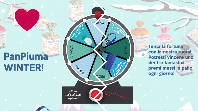 Concorso PanPiuma 2 gira la ruota e vinci
