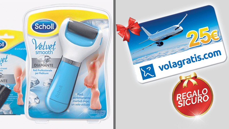 Scholl ti regala una gift card Volagratis da 25€ (premio sicuro)