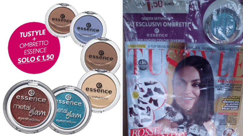 Tu Style in edicola con gli ombretti Essence