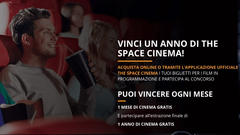 Vinci un anno di The Space Cinema