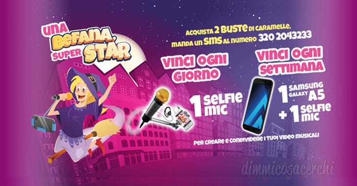 Concorso Sperlari: una Befana superstar!