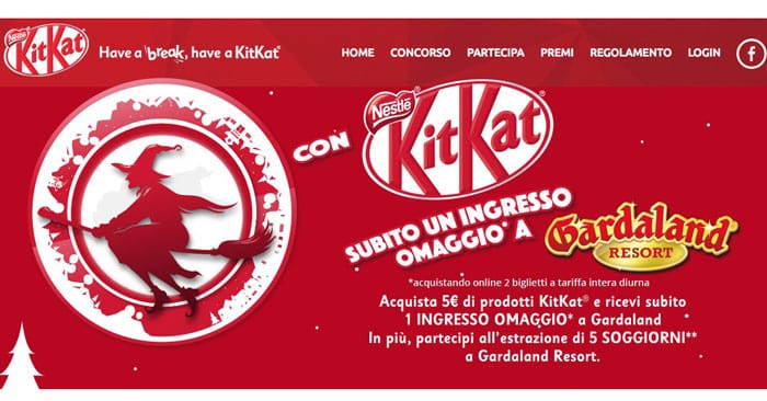 KitKat: ingresso Gardaland omaggio + vinci un soggiorno!