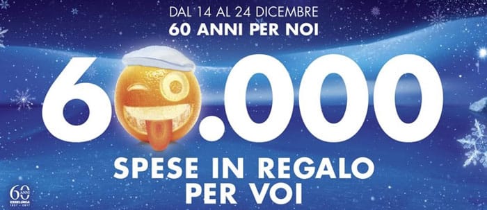 Vinci 60.000 spese gratis con Esselunga