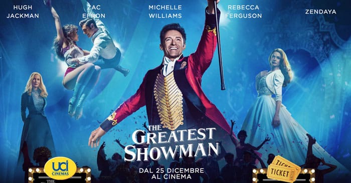 Vinci con UCI Cinemas e The Greatest Showman