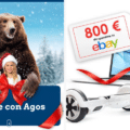 Concorso "Natale con Agos" instant win: vinci buono acquisto Ebay da 800€