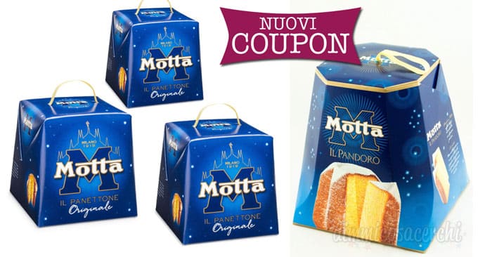 Coupon Motta Pandoro e Panettone